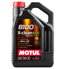 Моторное масло MOTUL 8100 X-clean EFE 5W30  (4 л.)