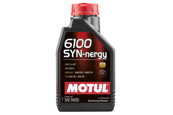 Моторное масло MOTUL 6100 SYN-NERGY 5W30 (1 л.) Моторное масло MOTUL 6100 SYN-NERGY 5W30 (1 л.)