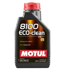 Моторное масло MOTUL 8100 ECO-clean 0W20  (1 л.)