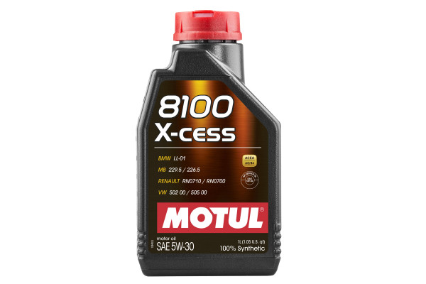 Моторное масло MOTUL 8100 X-cess 5W30 (1 л.) Моторное масло MOTUL 8100 X-cess 5W30 (1 л.)