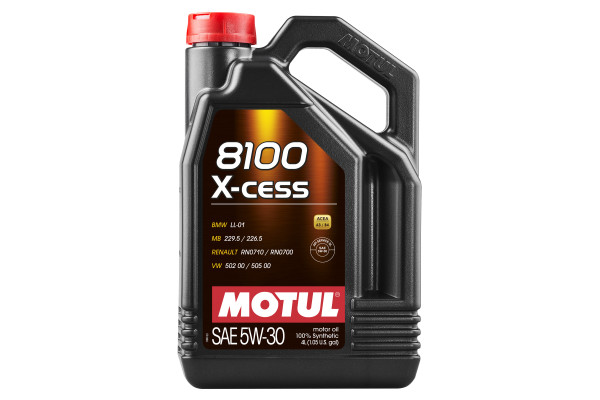Моторное масло MOTUL 8100 X-cess 5W30 (4 л.) Моторное масло MOTUL 8100 X-cess 5W30 (4 л.)