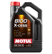 Моторное масло MOTUL 8100 X-cess 5W30  (5 л.)