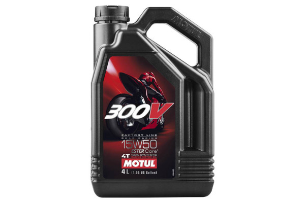 Моторное масло 300 V 4T FL Road Racing SAE 15W50 (4 л.) Моторное масло 300 V 4T FL Road Racing SAE 15W50 (4 л.)