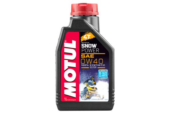 Моторное масло MOTUL Snowpower 4T 0W40 (1 л.) Моторное масло MOTUL Snowpower 4T 0W40 (1 л.)