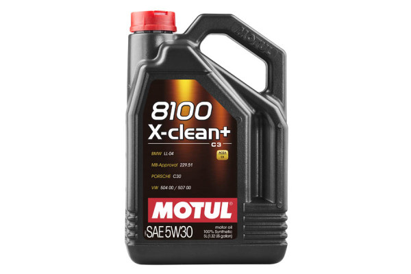 Моторное масло MOTUL 8100 X-clean+ 5W30 (5 л.) Моторное масло MOTUL 8100 X-clean+ 5W30 (5 л.)
