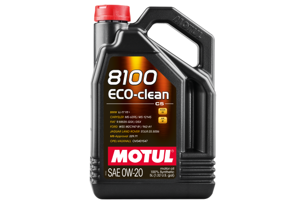 Моторное масло MOTUL 8100 ECO-clean 0W20 (5 л.) Моторное масло MOTUL 8100 ECO-clean 0W20 (5 л.)