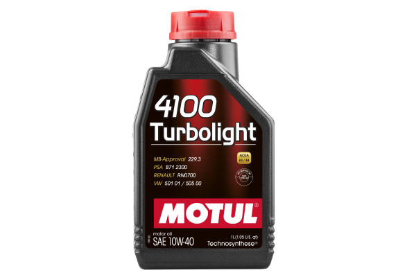 Моторное масло MOTUL 4100 Turbolight 10W40 (1 л.) Моторное масло MOTUL 4100 Turbolight 10W40 (1 л.)
