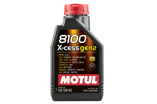 Моторное масло MOTUL 8100 X-cess GEN2 5W40 (1 л.) Моторное масло MOTUL 8100 X-cess GEN2 5W40 (1 л.)