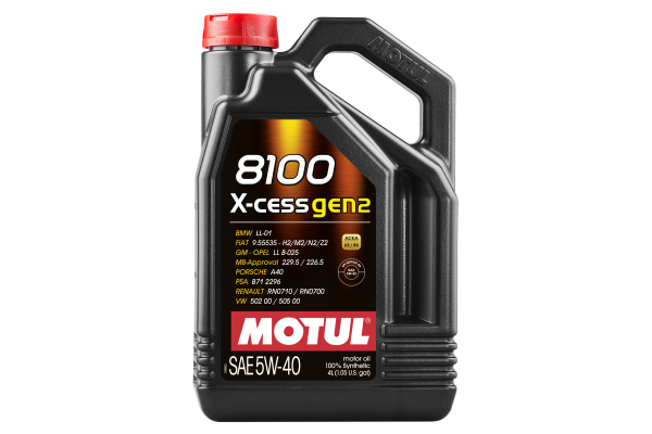 Моторное масло MOTUL 8100 X-cess GEN2 5W40 (4 л.) Моторное масло MOTUL 8100 X-cess GEN2 5W40 (4 л.)