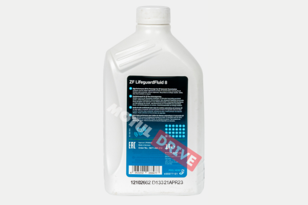 ZF Lifeguard 8 Automatic Transmission Fluid 1L ZF Lifeguard 8 Automatic Transmission Fluid 1L