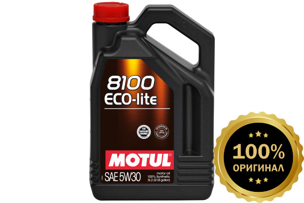 Моторное масло MOTUL 8100 ECO-lite 5W30  (5 л.)