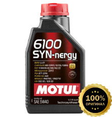 Моторное масло MOTUL 6100 SYN-NERGY 5W40 (1 л.)