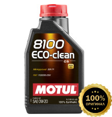 Моторное масло MOTUL 8100 ECO-clean 0W20  (1 л.)