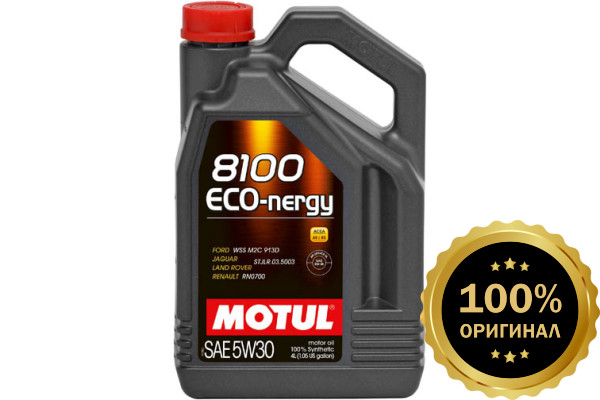 Моторное масло MOTUL 8100 ECO-nergy 5W30  (4 л.)
