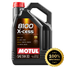 Моторное масло MOTUL 8100 X-cess 5W30  (5 л.)