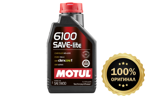 Моторное масло MOTUL 6100 SAVE-lite 5W30  (1 л.)