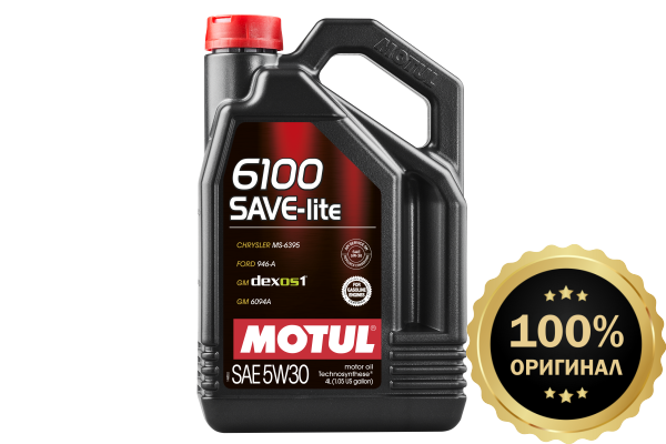 Моторное масло MOTUL 6100 SAVE-lite 5W30  (4 л.)