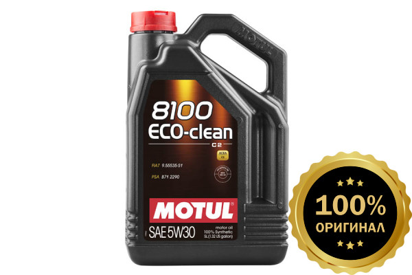 Моторное масло MOTUL 8100 ECO-clean 5W30  (5 л.)