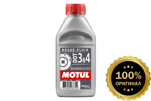 Тормозная жидкость MOTUL DOT 3&4 Brake Fluid FL (1 л)
