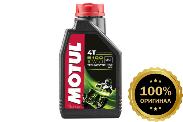 Моторное масло MOTUL 5100 4T SAE 10W50  (1 л.)