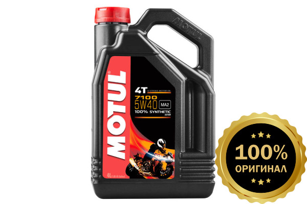 Моторное масло MOTUL 7100 4T SAE 5W40  (4 л.)