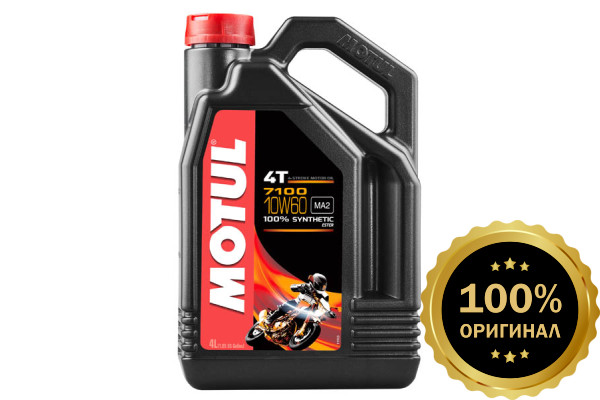 Моторное масло MOTUL 7100 4T SAE 10W60  (4 л.)