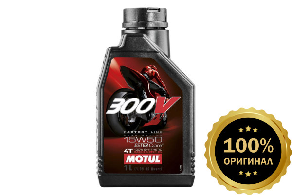 Моторное масло 300 V 4T FL Road Racing SAE  15W50  (1 л.)