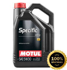Моторное масло MOTUL Specific  229.52 5w30  (5 л.)