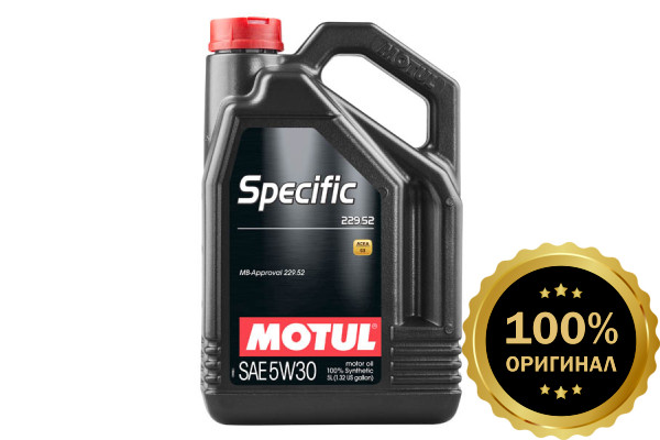 Моторное масло MOTUL Specific  229.52 5w30  (5 л.)