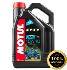 Моторное масло MOTUL ATV-UTV 4T 10W40  (4 л.)