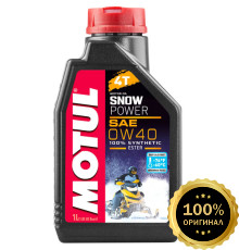 Моторное масло MOTUL Snowpower 4T 0W40  (1 л.)