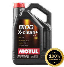 Моторное масло MOTUL 8100 X-clean+ 5W30  (5 л.)