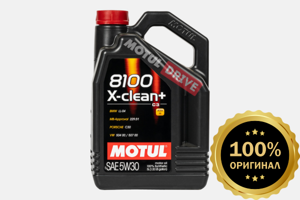 Motul 8100 X-Clean+ 5W-30 5L